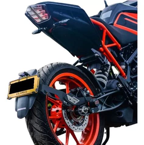 Guardabarro Portaplaca Ktm Duke Ag Ng Doble Brazo Env O Gratis