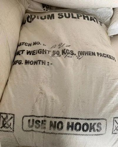 Sodium Sulphate Anhydrous Kg Bag At Rs Kg In Thane Id