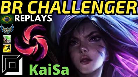 Kaisa Adc Vs Vayne Br Challenger Gameplay Youtube