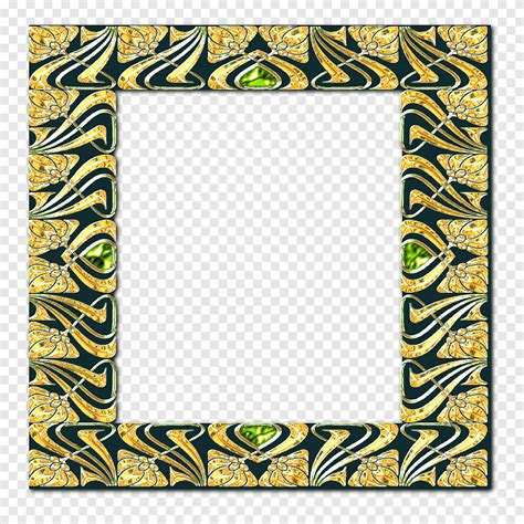 Visual Arts Frames Pattern Flower Rectangle Symmetry Png Pngegg