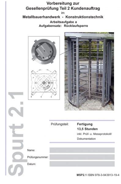 Theorie Praxis MSK2 1 Vorbereitung auf Gesellenprüfung Teil 2 3