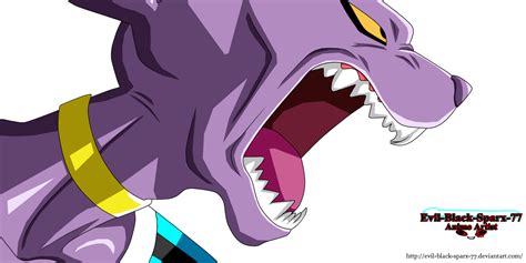 Angry Beerus by Evil-Black-Sparx-77 on DeviantArt