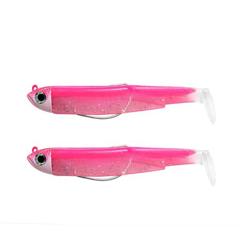 Comprar Vinil Black Minnow 90 Double Combo Shore 5g Rose Fluo