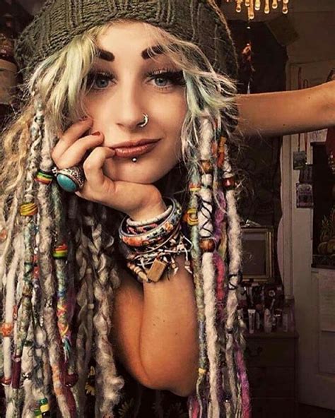 Image Result For Dreadlock Decoration Inspiration Dreads Girl Dread Hairstyles Dreadlocks Girl