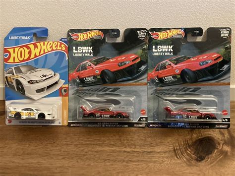 未使用ホットウィール Hot Wheels スカイラインシルビア スーパーシルエット mini gt トミカ 1 64 トミカプレミアム