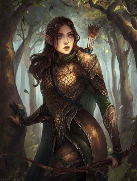 From Forest Raised In Zane Return To The Forest As She Is Now An Elf