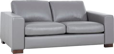 Amazon Naomi Home Freya Oversized Genuine Leather Loveseat Sofa