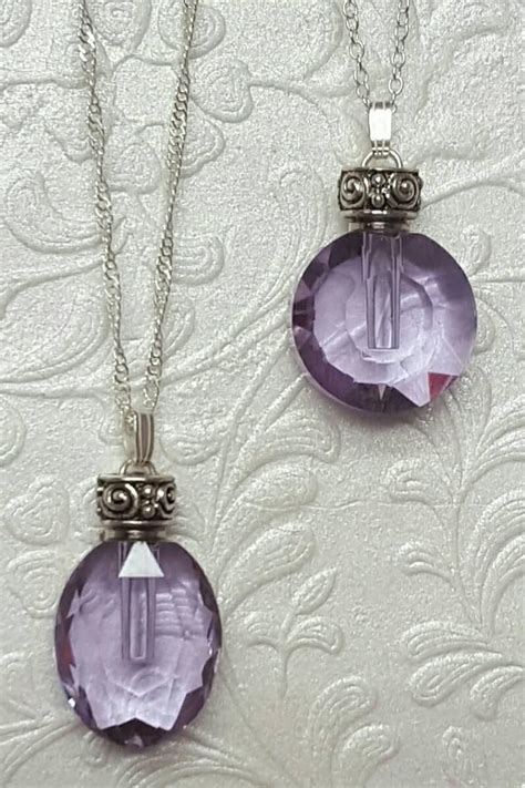 Lavender Crystal Urn Necklace Ash Jewelry Cremation Etsy In 2021 Ashes Jewelry Memorial