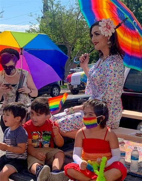 2020 Gay Pride El Paso Social Distance Parade Wall