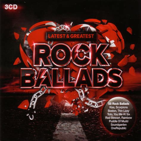 Latest & Greatest Rock Ballads (2016) CD Covers & Labels