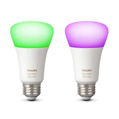 Køb Philips Hue White color ambiance 9W E27 2 pak Bluetooth 2099673284