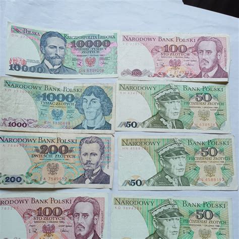 Stare Banknoty Polskie 11694077485 Oficjalne Archiwum Allegro