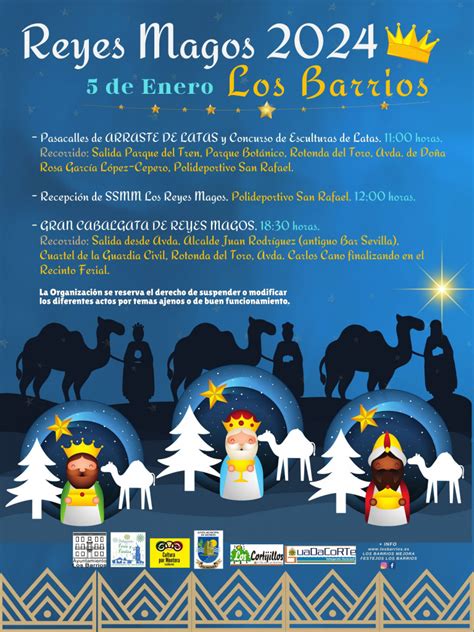 Programa Horario E Itinerario De La Cabalgata De Reyes Magos En