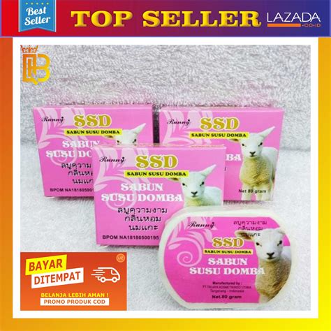 Ssd Sabun Susu Domba Original Bpom 80gr Lazada Indonesia