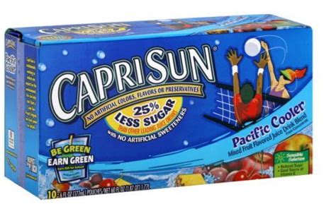 Giant Capri Sun 10 Pouch Boxes Only 075 Each