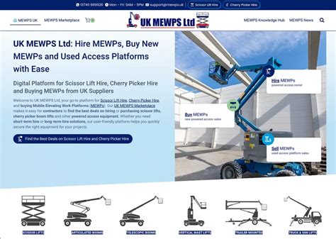 Comprehensive Guide To Mobile Elevating Work Platforms Mewps In The