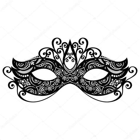 Beautiful Masquerade Mask — Stock Vector © Krivoruchko 44077857