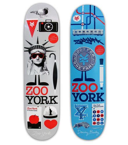 Zoo York Skateboards — Athletics Skateboard Deck Art Zoo York