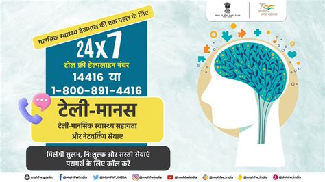 Ministry Of Health On Twitter अपनी सभी मानसिक स्वास्थ्य से जुड़ी