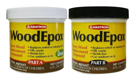 Epoxy Wood Putty 12oz