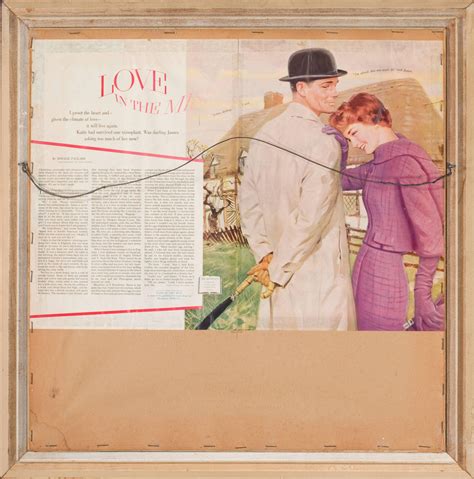 Tom Lovell Love In The Midst Magazine Illustration For Sale At 1stdibs Tom Lovell Paintings