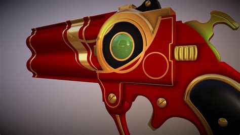 Bayonetta Gun 3D Model By Mikle Cgamit786 9471474 Sketchfab