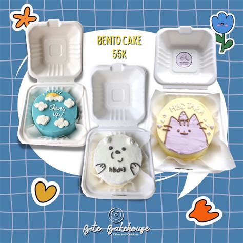 Jual Bento Cake Lunch Box Cake Shopee Indonesia