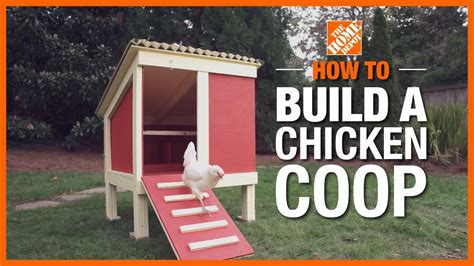 Diy Chicken Coop 🐔🥚 The Home Depot Youtube