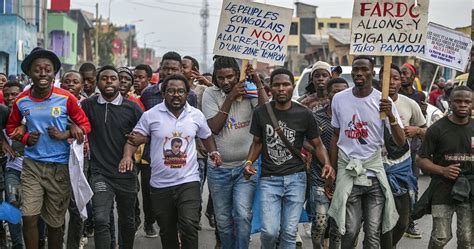 RDC journée ville morte à Goma contre l inaction des forces de l