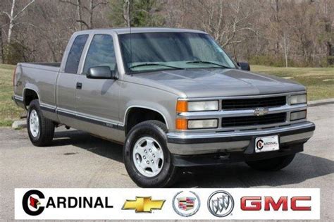 1998 Chevrolet Silverado 1500 4x4 Extended Cab For Sale In Browns Fork