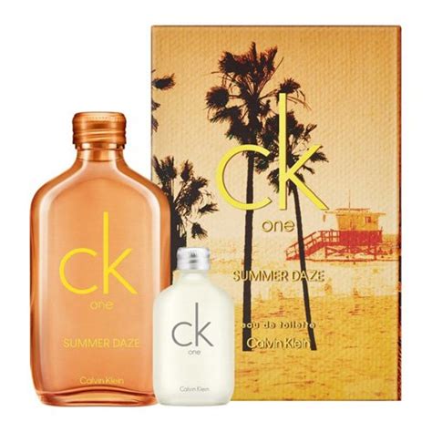 Calvin Klein Ck One Summer Daze Pcs Gift Set For Unisex