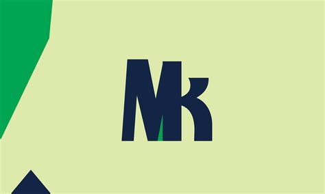 Alfabeto Letras Iniciales Monograma Logo Mk Km M Y K 22523697 Vector En Vecteezy