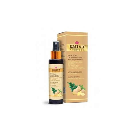 Tratament Scalp Si Par Cu Neem Si Ghimbir 100ml Sattva