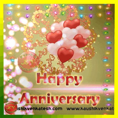 Happy Wedding Anniversary Wishes Animation Artofit