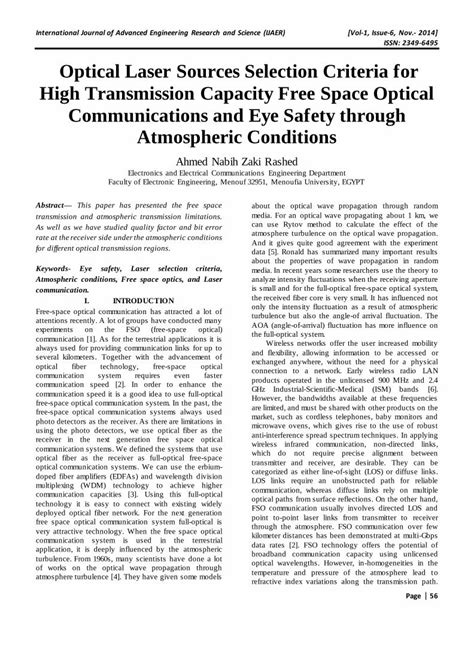 PDF 10 Ijaers Nov 2014 25 Optical Laser Sources Selection Criteria