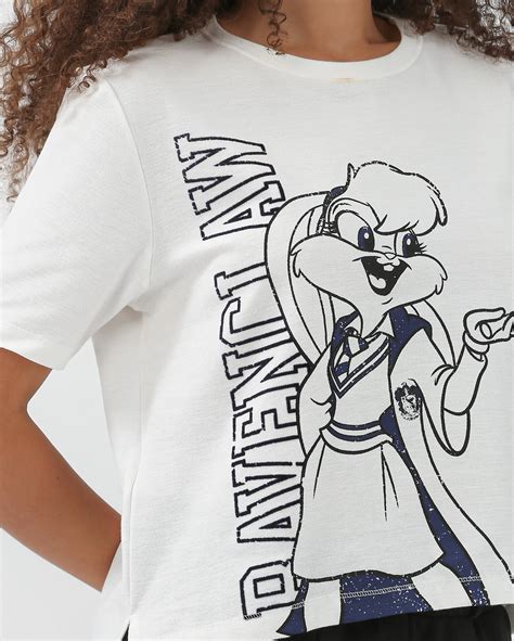 Riachuelo Camiseta Feminina Looney Tunes Lola Branca Warner Bros