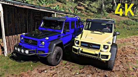 Mercedes G X Forza Horizone Offroad Convoy Youtube