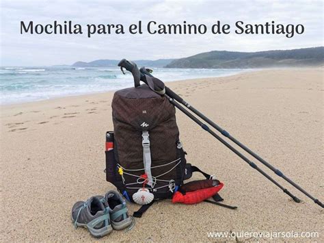 Listado De 8 Que Llevar En La Mochila Para El Camino De Santiago ABeamer