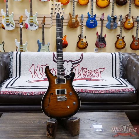 Paul Reed Smith Prs Bolt On Ce Semi Hollow Amber Smokeburst