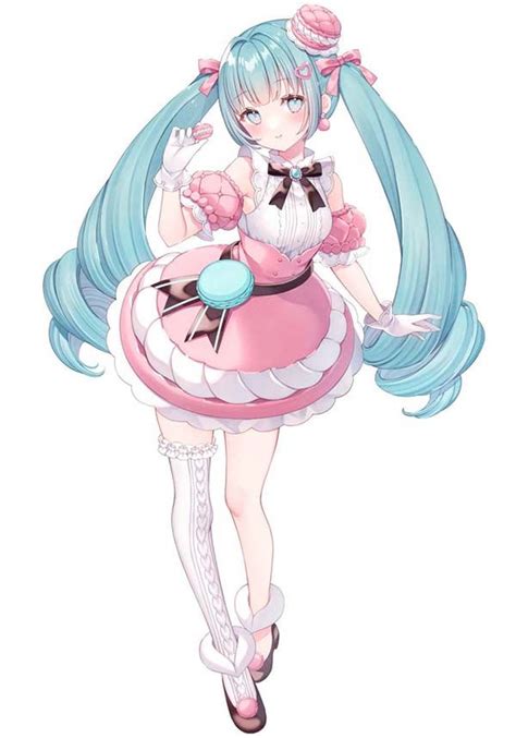 Furyu Hatsune Miku Chocolate Mint Sweet Sweets Series Figure Multicolor