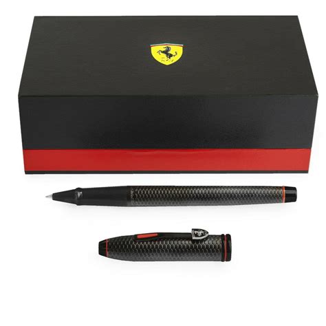 Cross Ferrari Townsend Rollerball Brushed Black Pen Inc T Case Ebay