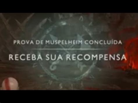 God Of War Iv Favores Provas De Muspelheim Imposs Vel Youtube