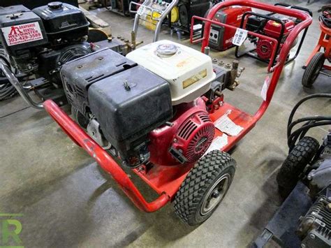 Hotsy Shark Pressure Washer Honda Gx Gas Engine Roller Auctions