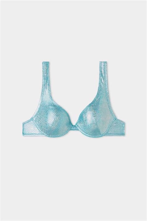 Push Up Bikini Tops Regular Wide Straps Tezenis