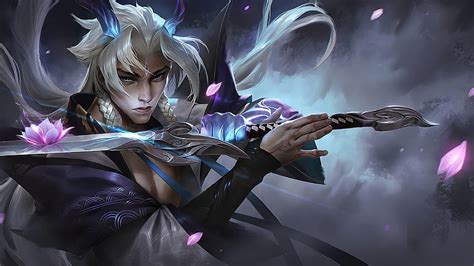 Yone Flor Espiritual Lol League Of Legends Juego Pc League Of