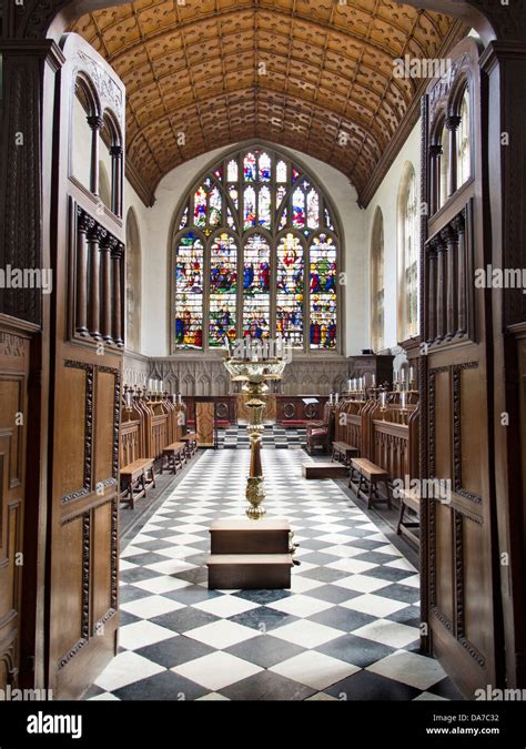 Entrance To The Chapel Of Wadham College Oxford 1 Stock Photo Alamy