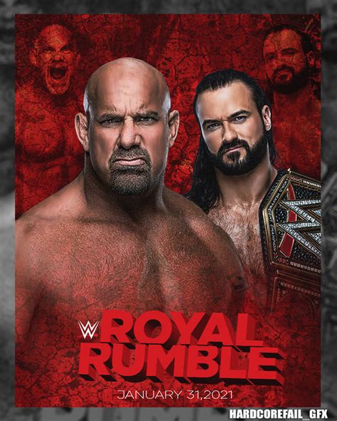 Royal Rumble 2021 Poster By Hardcoregfx1 On Deviantart