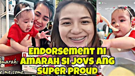 First Endorsement Ni Bb Amarah Si Jovs Sobrang Proud Nito Flenex Pa Sa