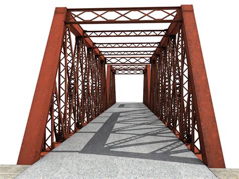 3d max truss bridge