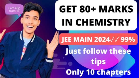 Jee Mains Guaranteed Ile In Chemistry If You Start Now